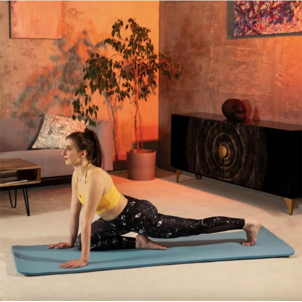 Коврик для йоги Hop-Sport HS-NB020GM NBR 2см світлий морський