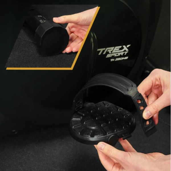 Велотренажер Trex Sport TX-350MB RIZE магнітний чорний
