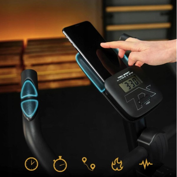 Велотренажер Trex Sport TX-350MB RIZE магнітний сірий