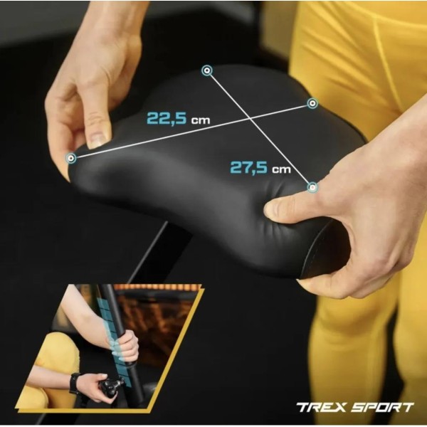 Велотренажер Trex Sport TX-450MB FLEXO магнітний чорний