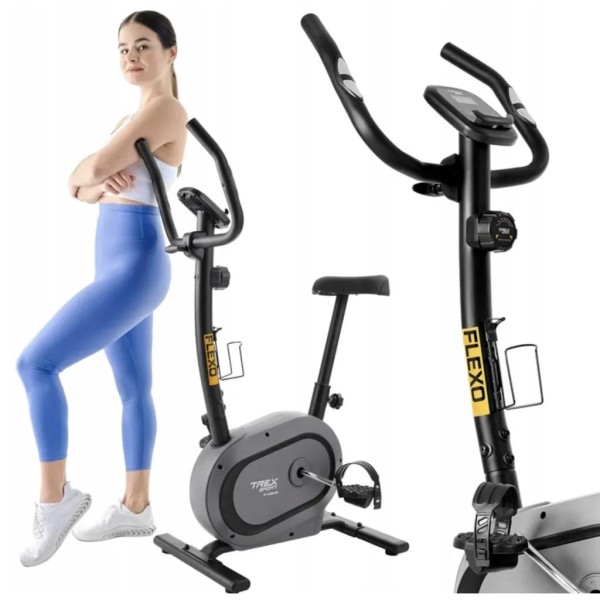 Велотренажер Trex Sport TX-450MB FLEXO магнітний сірий