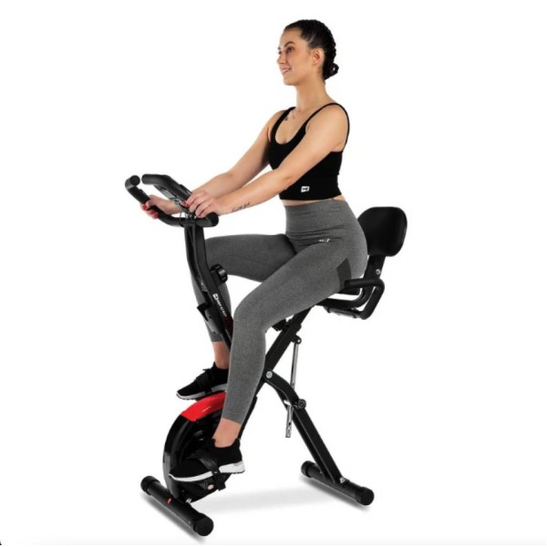 Велотренажер Hop-Sport HS-3030X Apeks X-Bike чорний