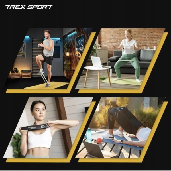 Набір резинок для фітнесу Trex Sport TX-065RBG 1-18кг