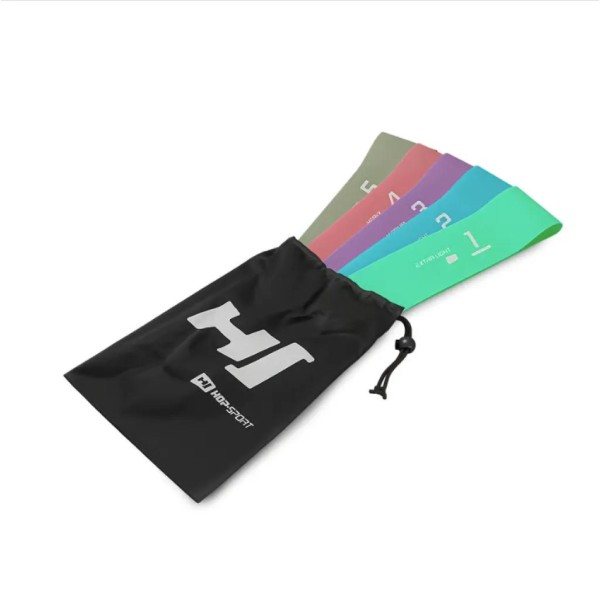 Набір резинок для фітнесу Hop-Sport 600x50мм HS-L650RLL Різнобарвний