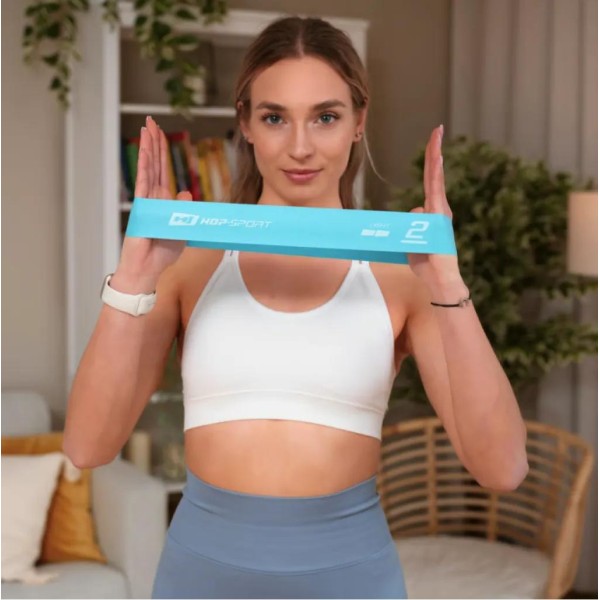 Набір резинок для фітнесу Hop-Sport 600x50мм HS-L650RLL Різнобарвний