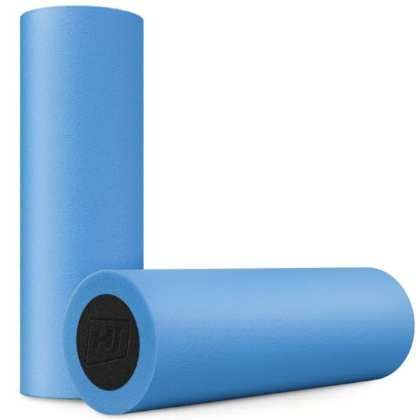 Масажний ролик (валик, роллер) Hop-Sport EPE 45см блакитно-чорний