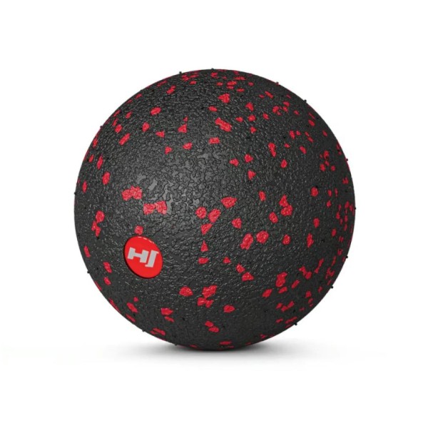 Масажний м'яч EPP 80 мм Hop-Sport HS-S008MBR чорно-червоний