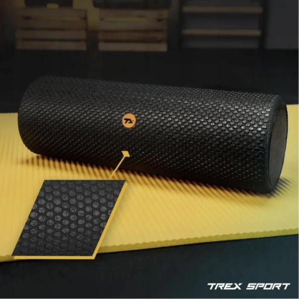 Роллер масажер Trex Sport TX-045EPR EPP соти 45см чорний