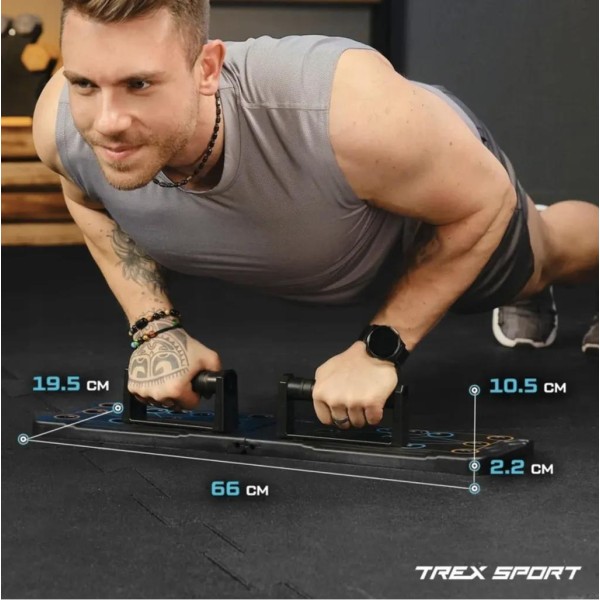 Дошка для віджимань Trex Sport TX-010PUB 12в1