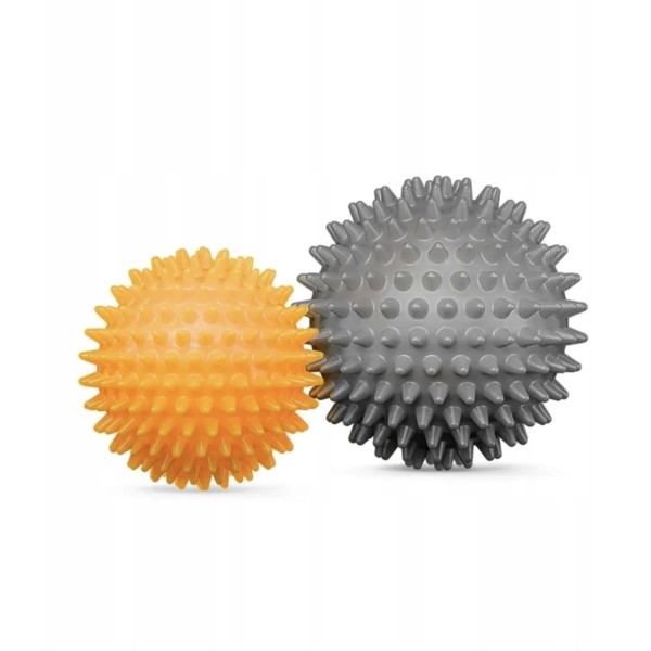 Набір масажних м'ячів Trex Sport TX-003MSB 3в1 для йоги та фітнесу PVC