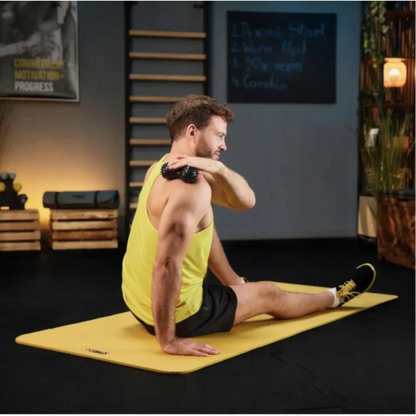 Набір масажних м'ячів Trex Sport TX-003MSB 3в1 для йоги та фітнесу PVC