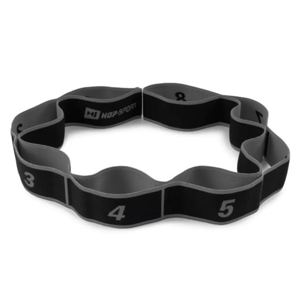 Резинка для фітнесу з петлями 12-30кг HS-N904GB чорна