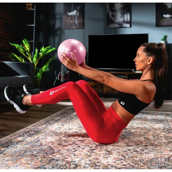Фітбол Hop-Sport 25см рожевий