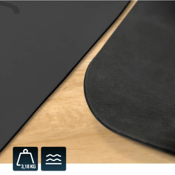 Йога-мат Hop-Sport PU 0,5см 183 x 68см HS-P005GM чорний