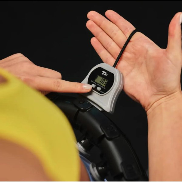 Хулахуп Trex Sport TX-020CHH масажний з обважнювачем та лічильником чорний