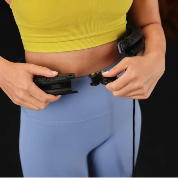 Хулахуп Trex Sport TX-010CHH масажний з обважнювачем чорний