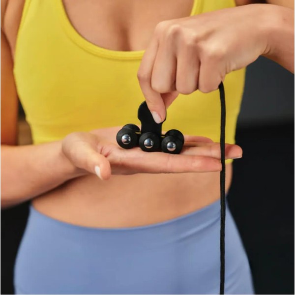 Хулахуп Trex Sport TX-010CHH масажний з обважнювачем чорний