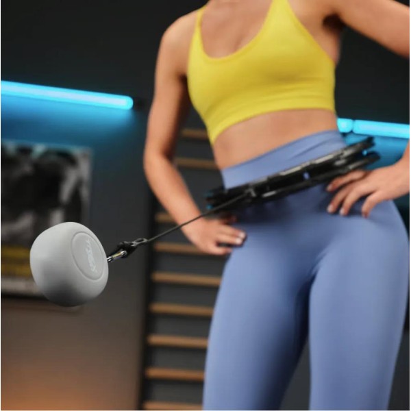 Хулахуп Trex Sport TX-010CHH масажний з обважнювачем чорний