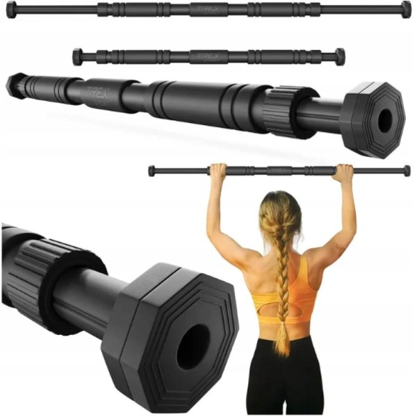 Турнік регульований Trex Sport TX-010PB 60-100см чорний