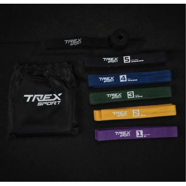 Набір резинок для фітнесу Trex Sport TX-005PBA 5в1