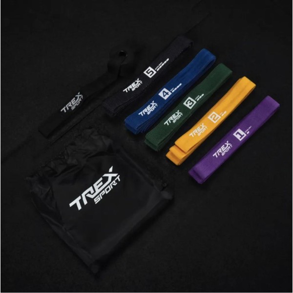 Набір резинок для фітнесу Trex Sport TX-005PBA 5в1