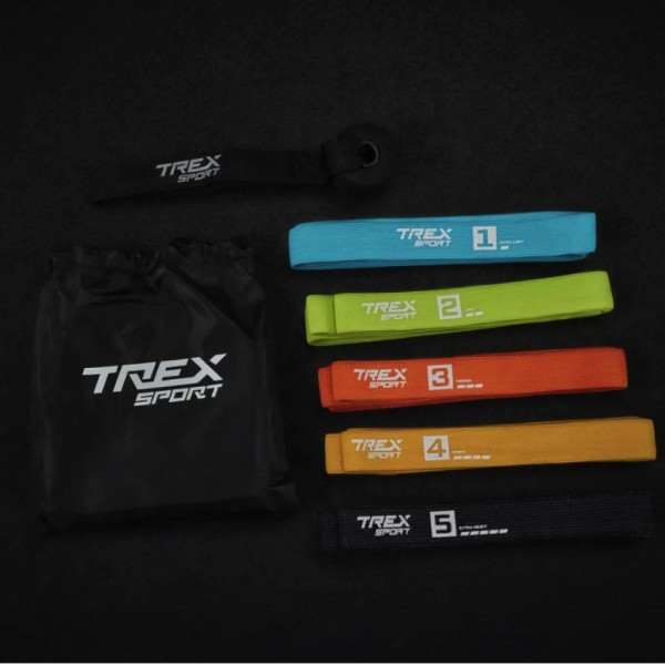Набір резинок для фітнесу Trex Sport TX-005PB 5в1 set B