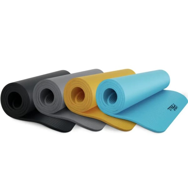 Коврик для йоги Trex Sport TX-018NGM NBR 1см 180х60 блакитний