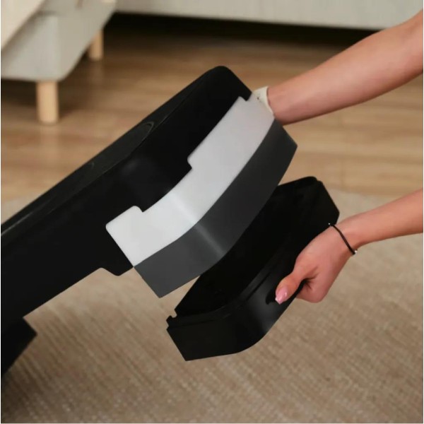 Степ платформа Hop-Sport HS-PP033AS чорно-біла