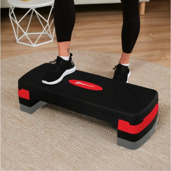 Степ платформа Hop-Sport HS-PP033AS чорно-червона