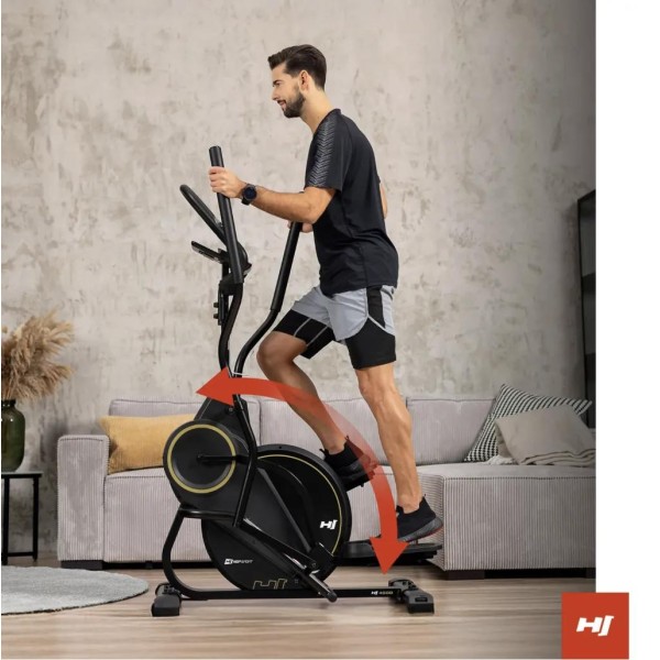 Орбітрек магнітний Hop-Sport HS-450B Dynamic чорно-золотистий