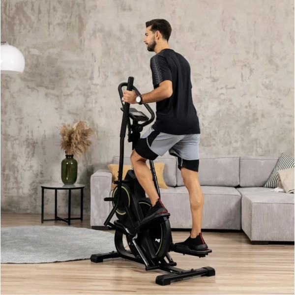 Орбітрек магнітний Hop-Sport HS-450B Dynamic чорно-золотистий