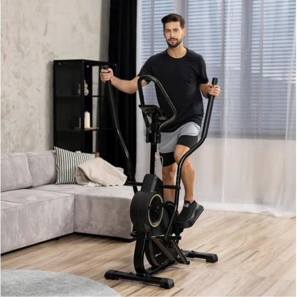 Орбітрек магнітний Hop-Sport HS-450B Dynamic чорно-золотистий