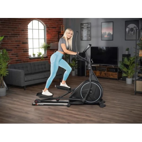 Орбітрек Hop-Sport HS-160CF Stage електромагнітний сірий