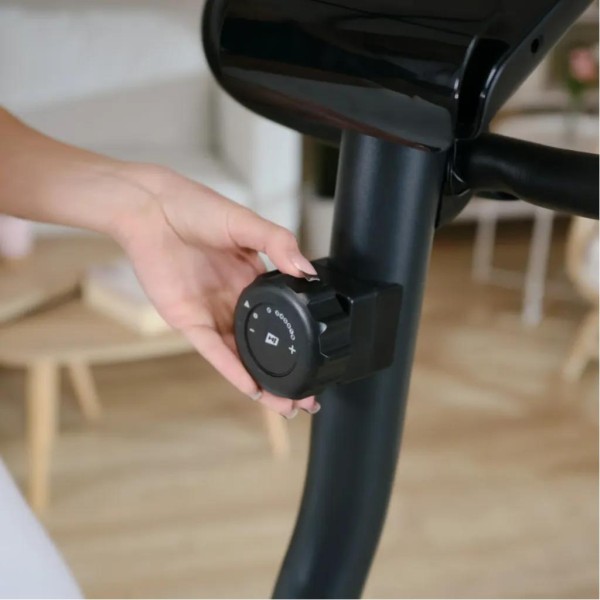 Велотренажер Hop-Sport HS-2080 Spark чорно-червоний (2025)