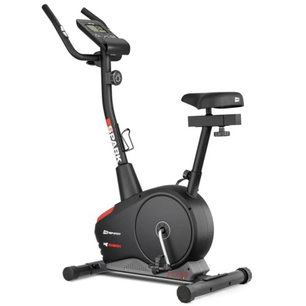 Велотренажер Hop-Sport HS-2080 Spark чорно-червоний (2025)