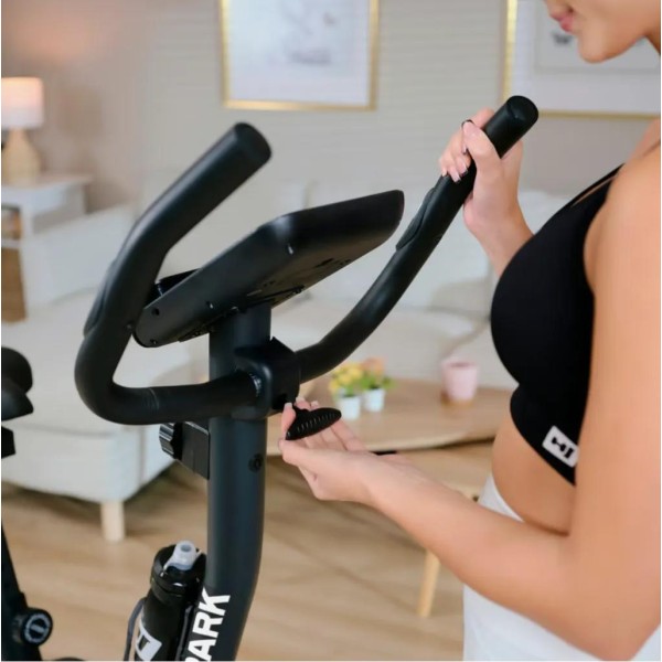 Велотренажер Hop-Sport HS-2080 Spark чорно-червоний (2025)