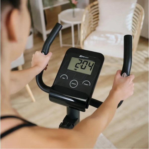 Велотренажер Hop-Sport HS-2080 Spark чорно-червоний (2025)