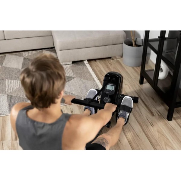 Гребний тренажер Hop-Sport HS-030R Boost золотистий