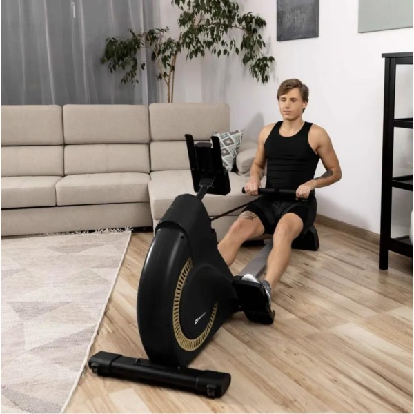 Гребний тренажер Hop-Sport HS-095R Spike золотий