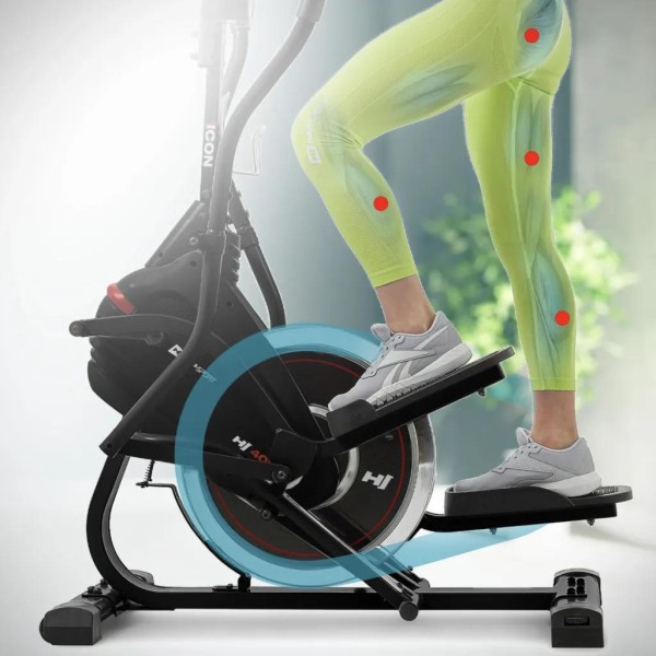 Орбітрек магнітний Hop-Sport HS-400B Icon чорний