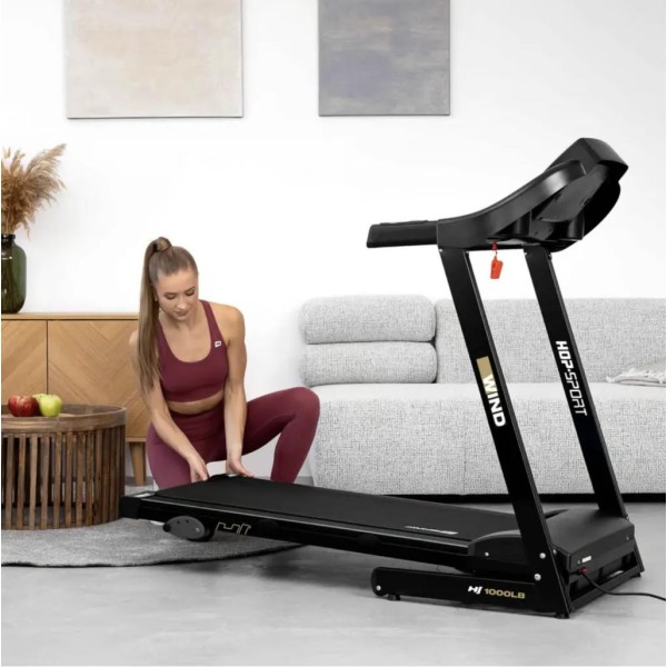 Бігова доріжка Hop-Sport HS-1000LB Wind сірий