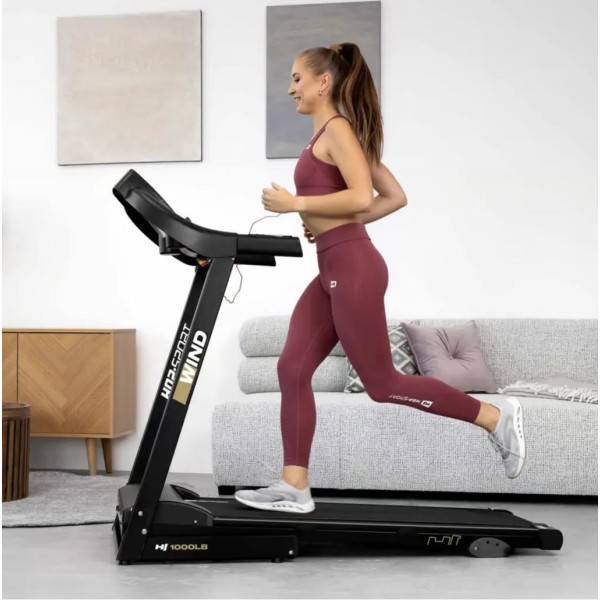 Бігова доріжка Hop-Sport HS-1000LB Wind сірий