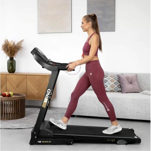 Бігова доріжка Hop-Sport HS-1000LB Wind сірий