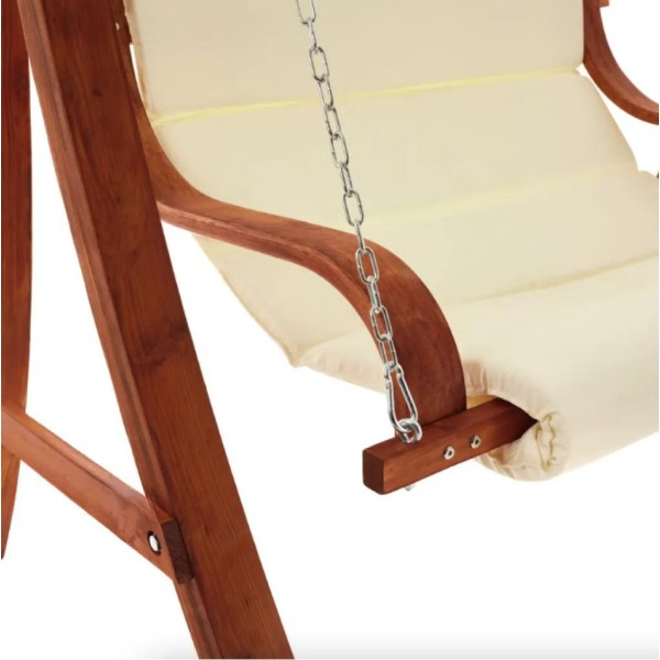 Садова гойдалка Di Volio Pergia двомісна бежевий