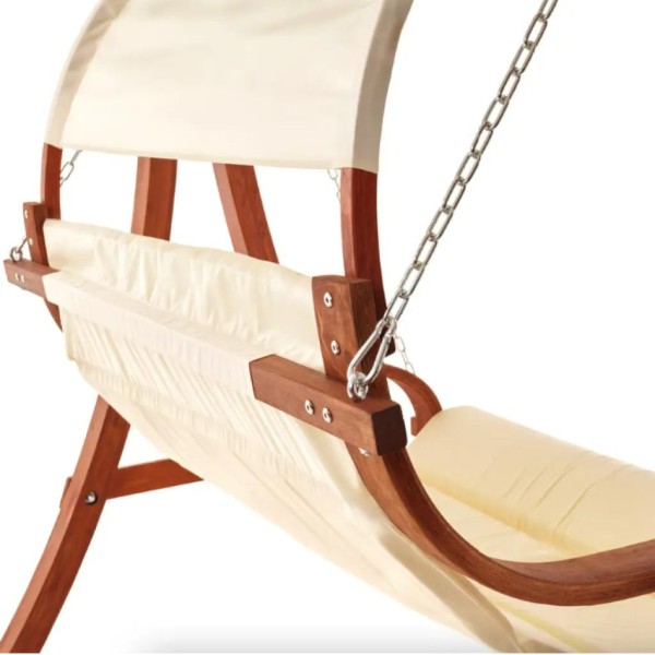 Садова гойдалка Di Volio Pergia двомісна бежевий