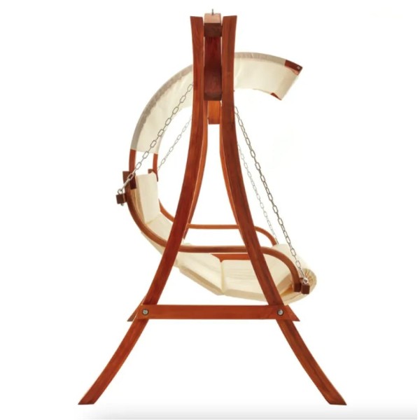 Садова гойдалка Di Volio Pergia двомісна бежевий