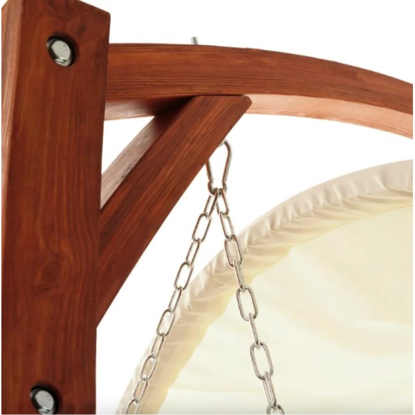 Садова гойдалка Di Volio Pergia двомісна бежевий