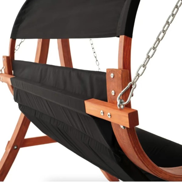 Садова гойдалка Di Volio Pergia двомісна сірий