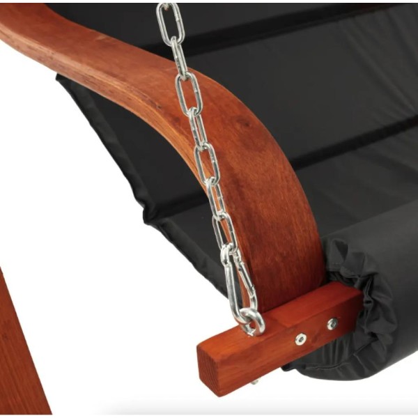 Садова гойдалка Di Volio Pergia двомісна сірий