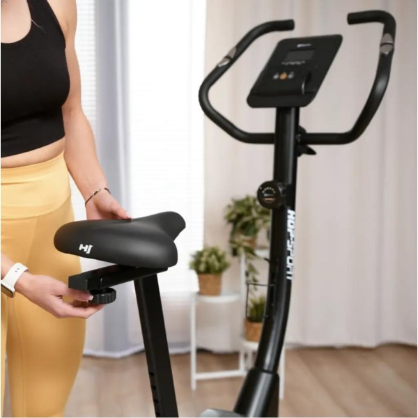 Велотренажер Hop-Sport HS-4000H Grant чорно-золотистий